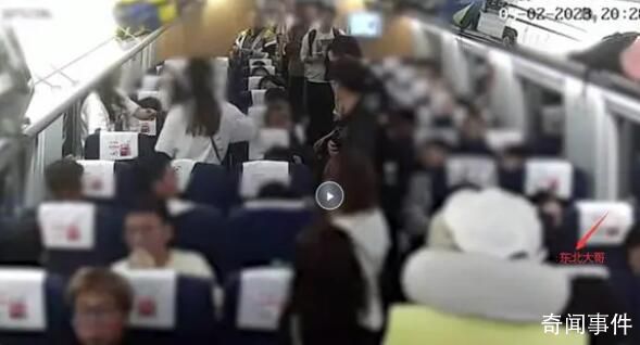 高鐵掌摑事件東北大哥:不想再管吵架