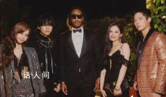 張婧儀Lisa金泰亨樸寶劍同框 粉絲：次元壁破了