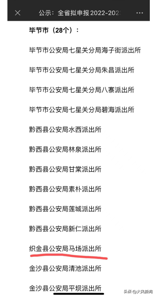記者被打涉事派出所擬申一級(jí)派出所 已從公示名單中移除