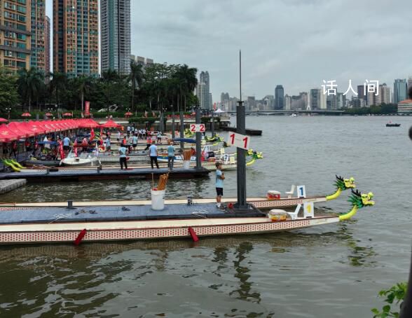 廣州龍舟賽125條猛龍爭霸 上演速度與激情