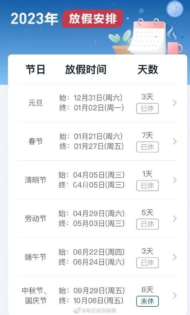中秋國慶連放8天 你期待嗎