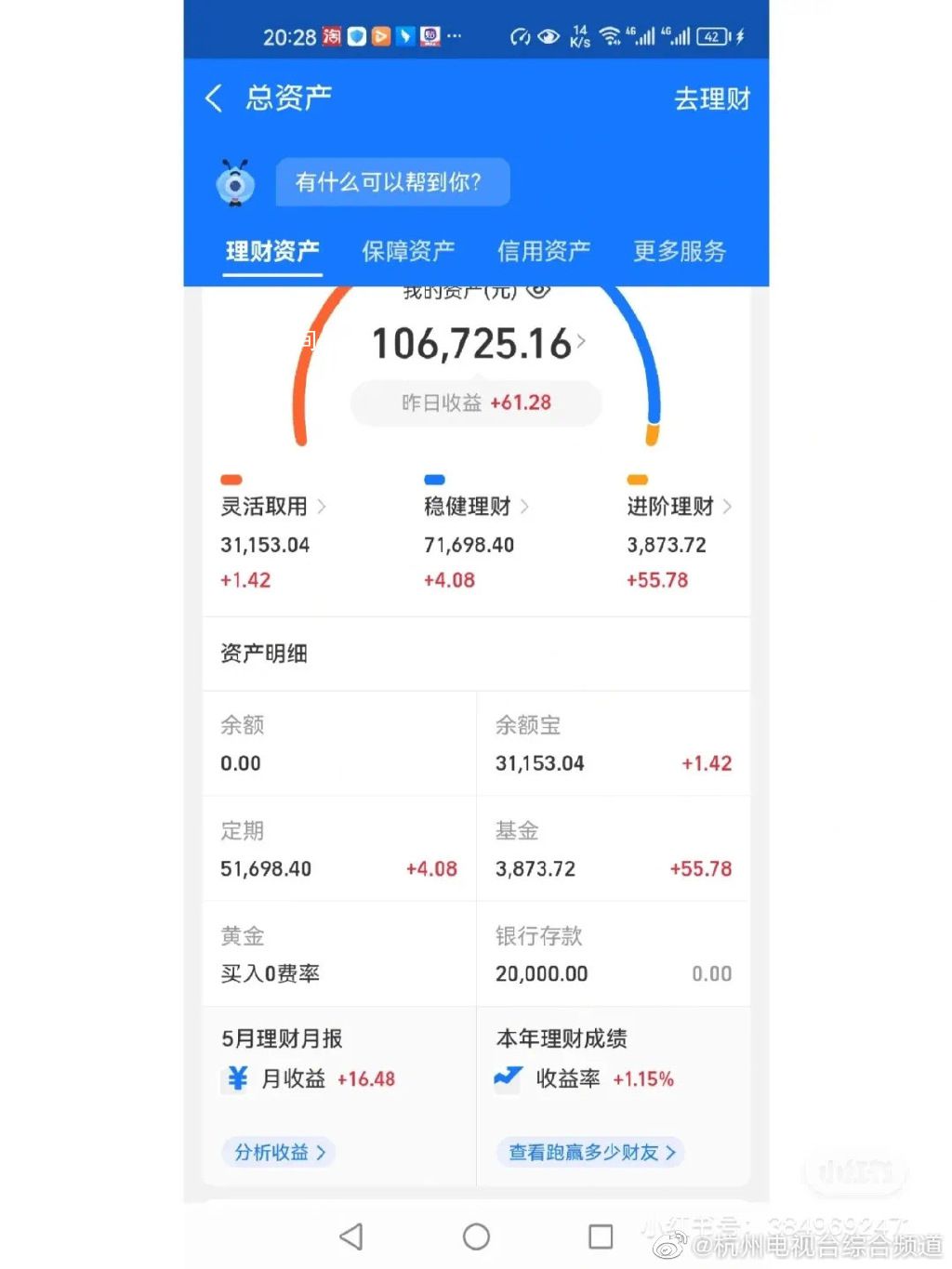 浙江26歲小伙月薪3千存下30萬 你存多少了