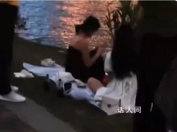 女子江邊點餐外賣員找到崩潰 太欺負人了