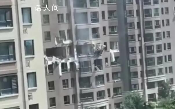 長春小區(qū)居民樓爆炸 多戶受波及