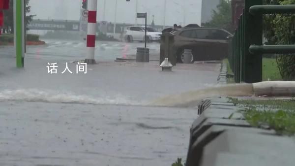 牡丹江洪水已形成 房屋被大水沖走