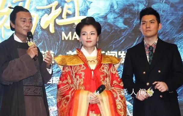 劉濤演媽祖之前請示過媽祖 引起了廣泛關注