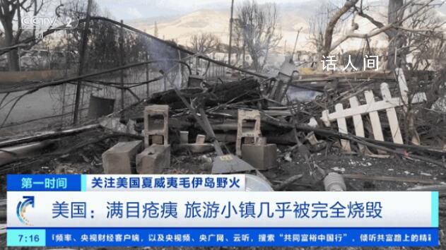 夏威夷山火已致80死 中國游客講述