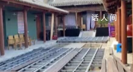 天水古城明清建筑變日料店:招牌已摘