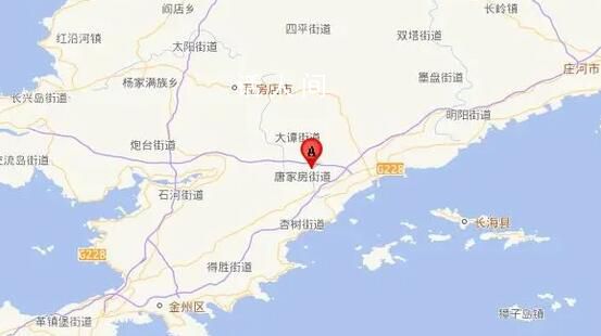 大連市民稱震感強烈 晃到頭暈