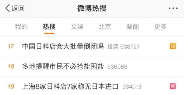 以后還能放心吃日料嗎 需要囤鹽嗎