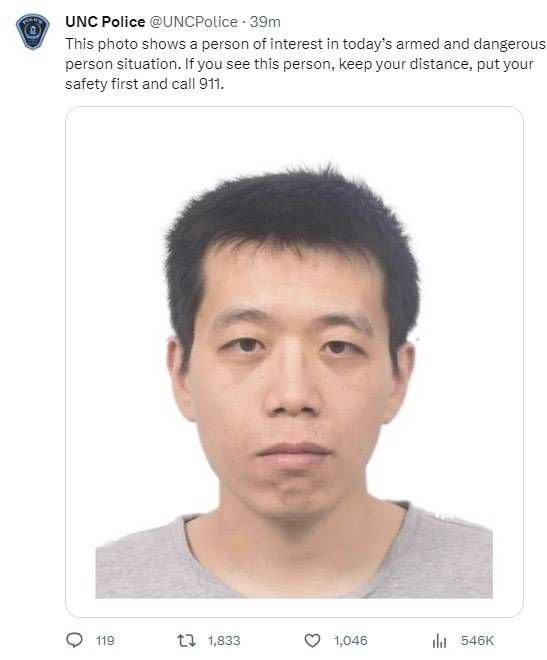 留美博士持槍殺人 曾因高分上報紙