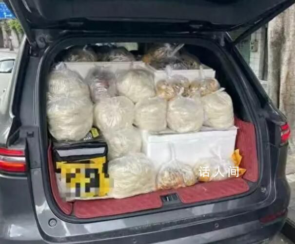 游客打包242碗柳州螺螄粉回廣東 開車7小時帶回家