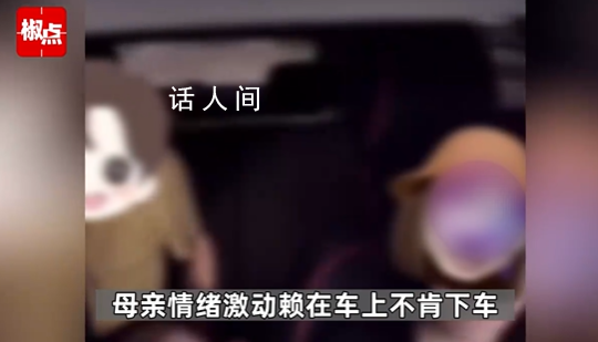 女子因順風車未到目的地崩潰尖叫 兒子看不下去動手扯抓母親頭發