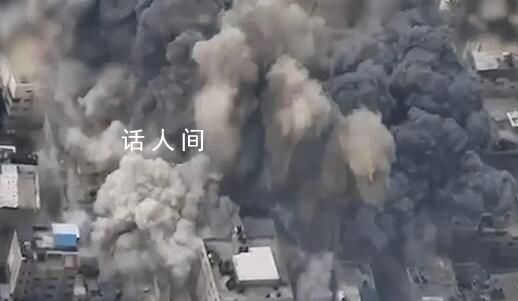 以軍大規模空襲加沙地帶 畫面曝光