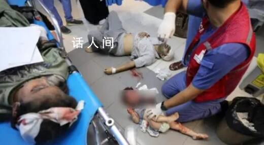 加沙受傷嬰兒接受治療視頻令人心碎 在以色列空襲中嚴重受傷的巴勒斯坦嬰兒正在接受治療