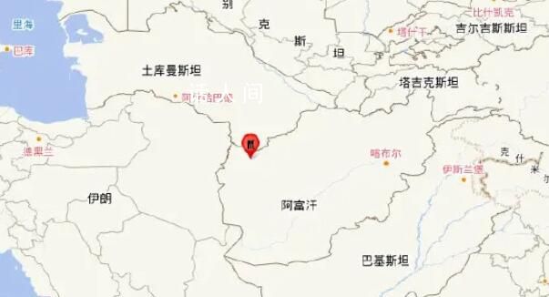 阿富汗10天內(nèi)4次6級以上地震 10月15日11時36分在阿富汗發(fā)生6.4級地震