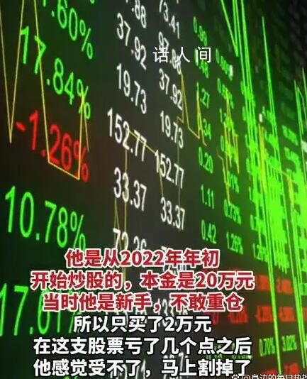 網友裸辭炒股5個月虧損48% 心態已崩