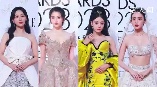 迪麗熱巴古力娜扎等明星走紅毯 又到了明星們艷壓紅毯的時候了