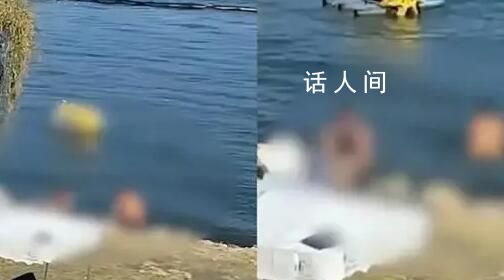女子在洱海裸泳 警方介入