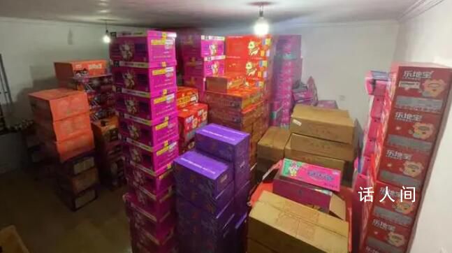 村民私藏2.6噸煙花爆竹被刑拘 查獲505箱爆竹