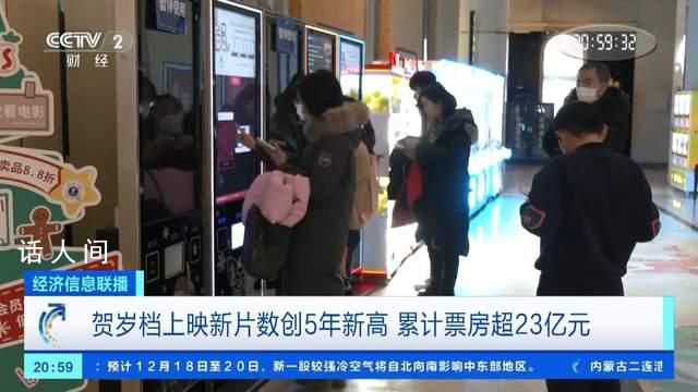 今年賀歲檔新片超過70部 上映數量創5年新高