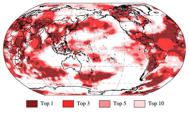 2023年為有氣象記錄以來最暖年 打破最暖紀錄