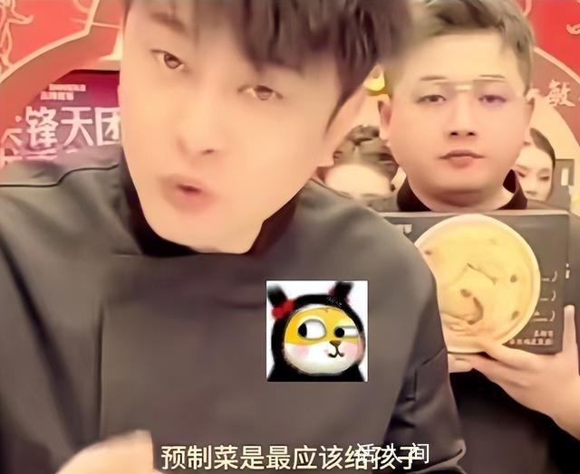 辛巴稱最應該給孩子吃預制菜 為了帶貨賺錢不擇手段