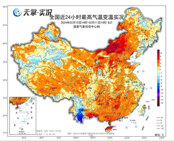 多地將沖擊今年首個20℃ 大江南北氣溫將迎來近期的高點