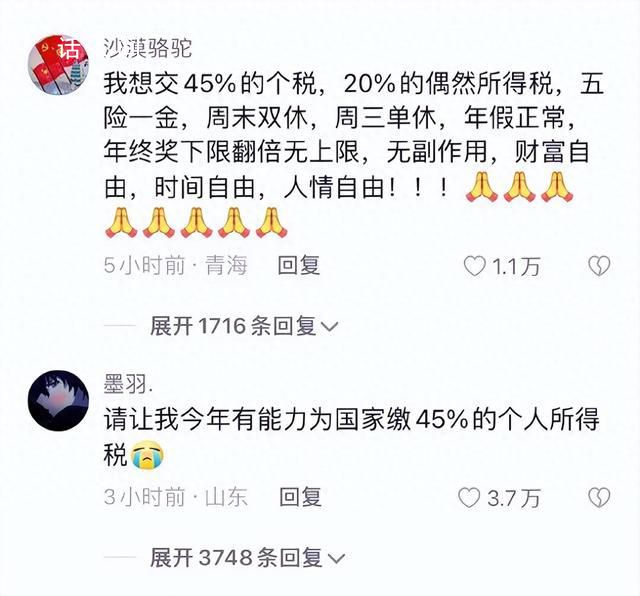 財政部許愿池45%個稅是啥概念 45%的個人所得稅意味著什么