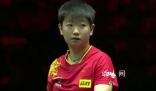 孫穎莎1比3穆克吉 目前中國隊大比分1-1印度隊