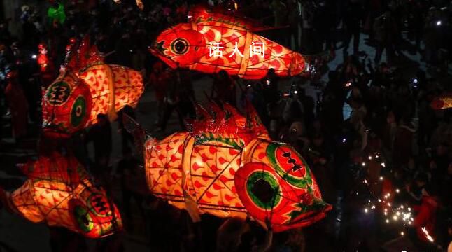 嬉魚燈鬧元宵 點亮夜幕中的徽州古村