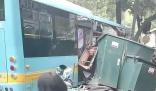 南昌一公交撞上行人致3死7傷 當時駕駛員突發心臟不適